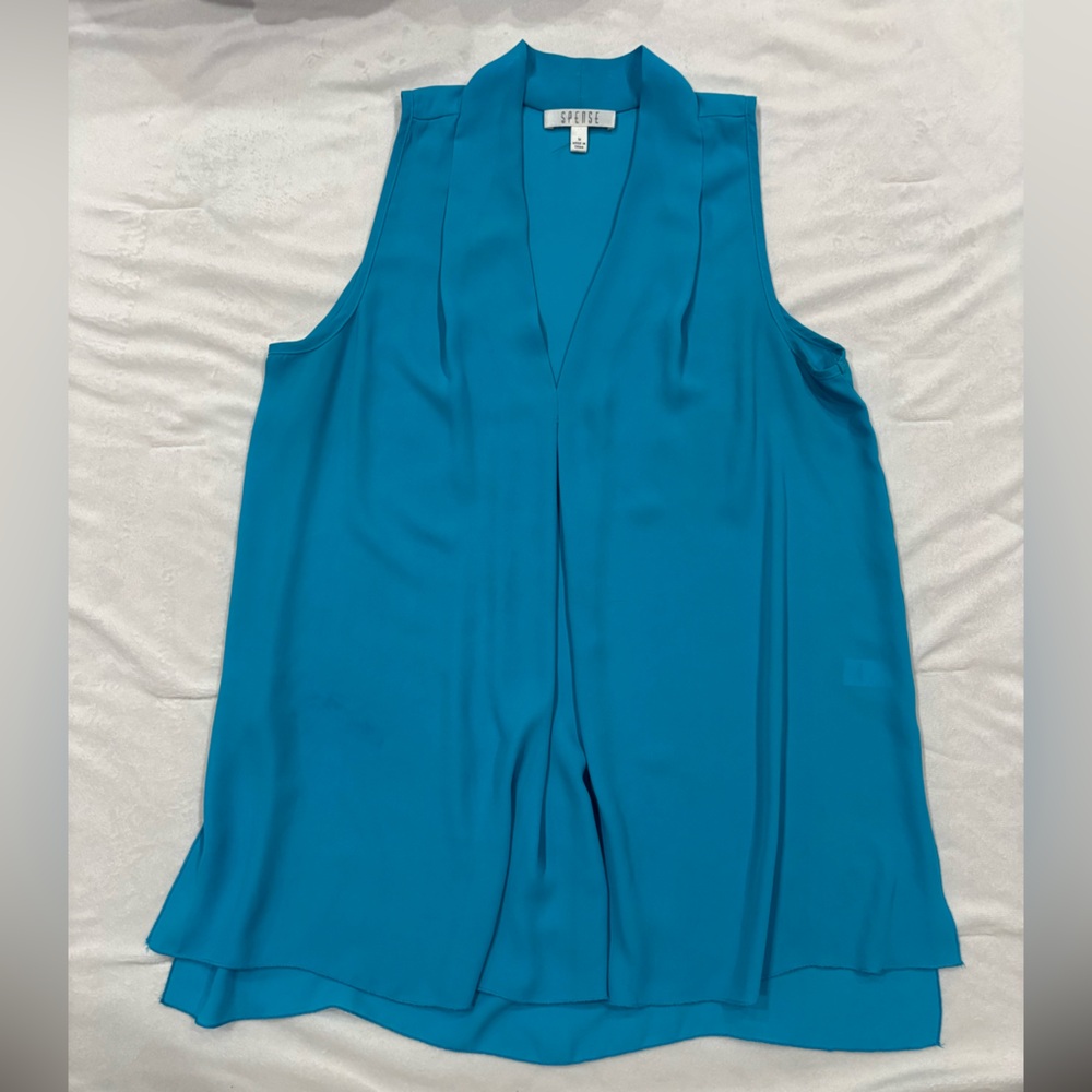 Womens Turquoise Blouse
